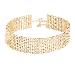 Gorjana Gold Beaded Choker Necklace